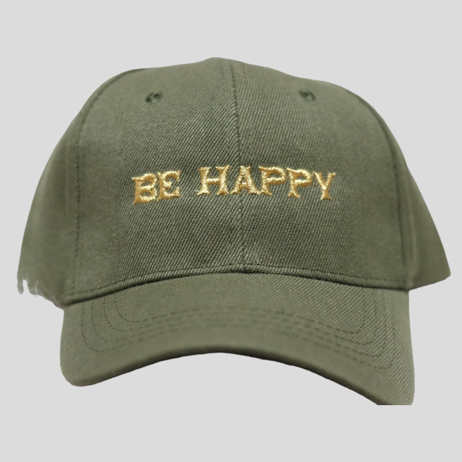 Friki sports cap with embroidered message "Be Happy" - Frikitona Sport Wear