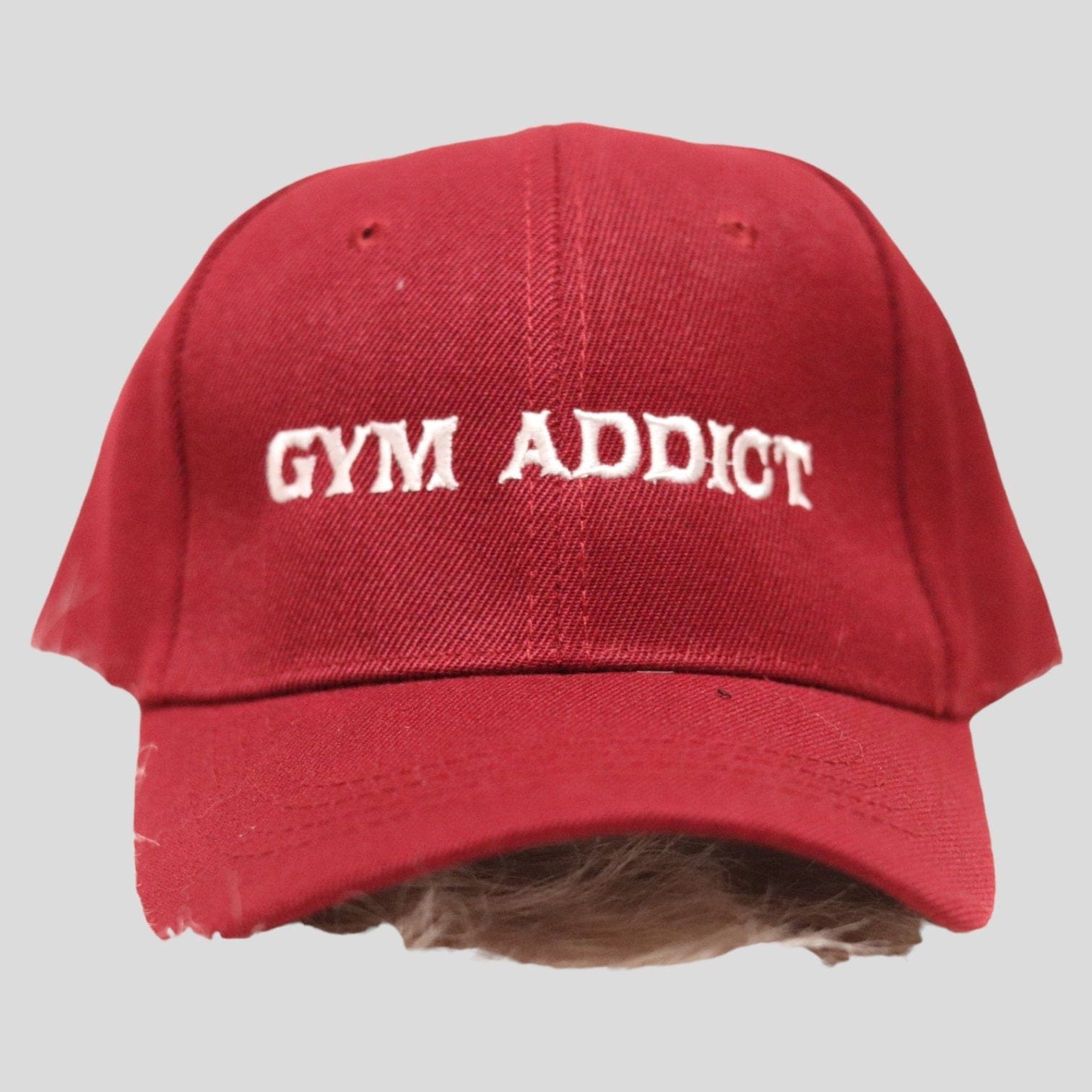 Friki sports cap with embroidered message "Gym Addict" - Frikitona Sport Wear