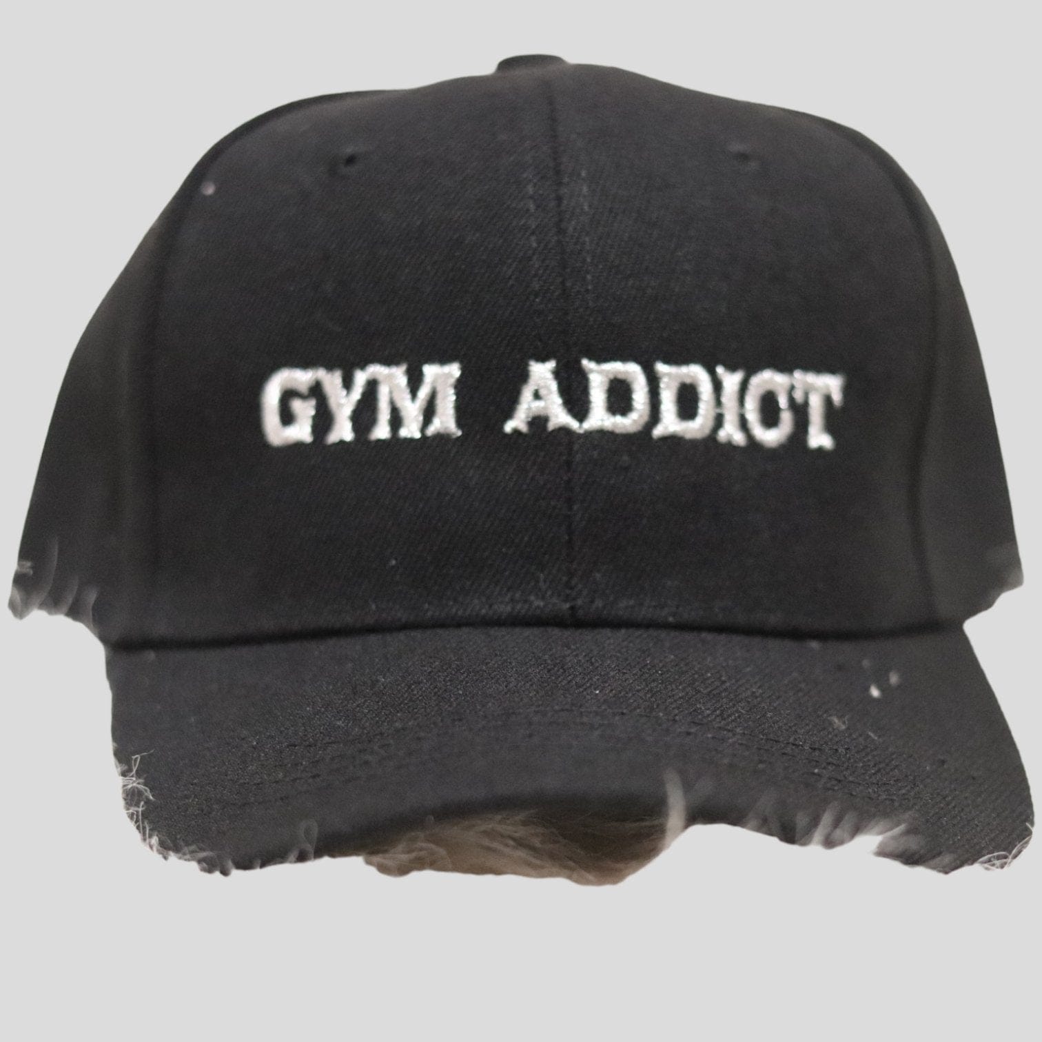 Friki sports cap with embroidered message "Gym Addict" - Frikitona Sport Wear