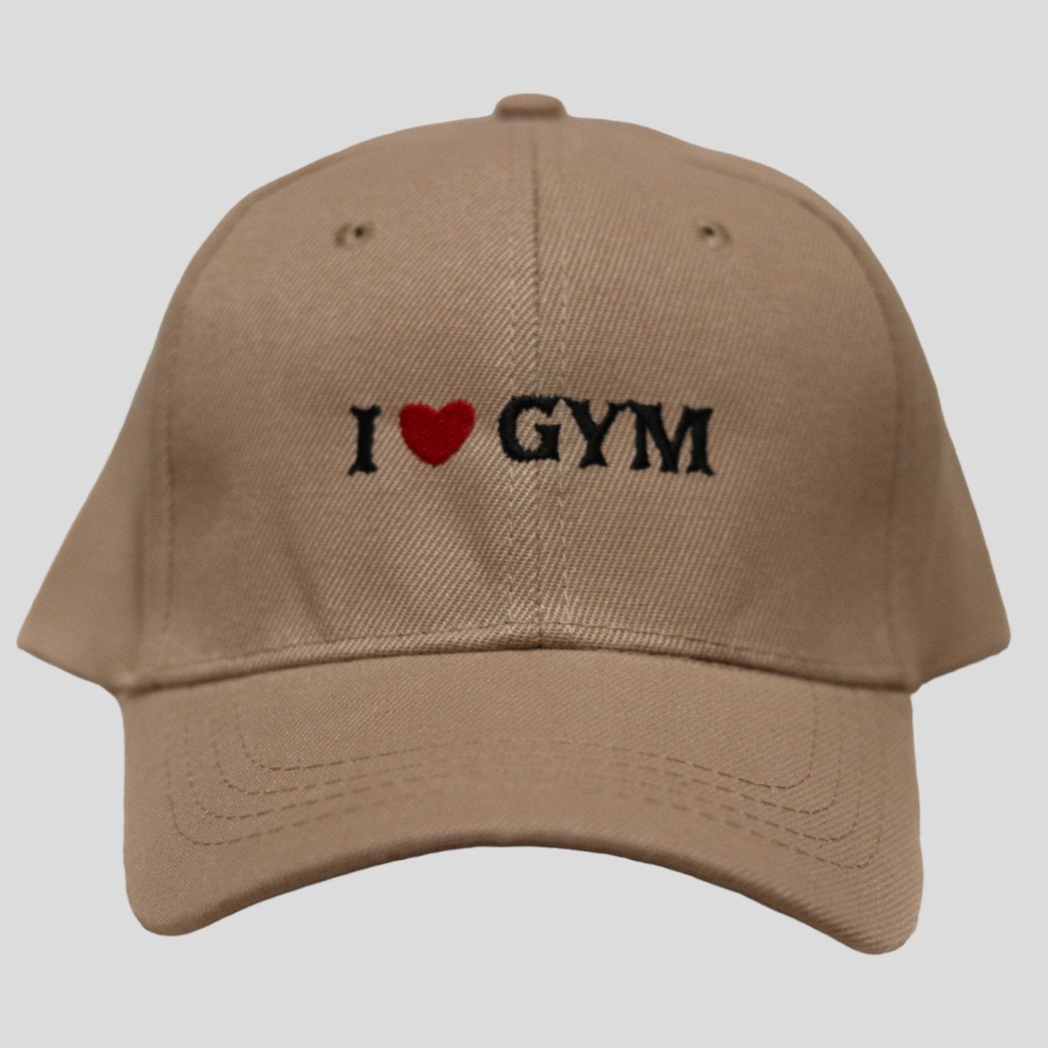 Friki sports cap with embroidered message " I Love Gym" - Frikitona Sport Wear