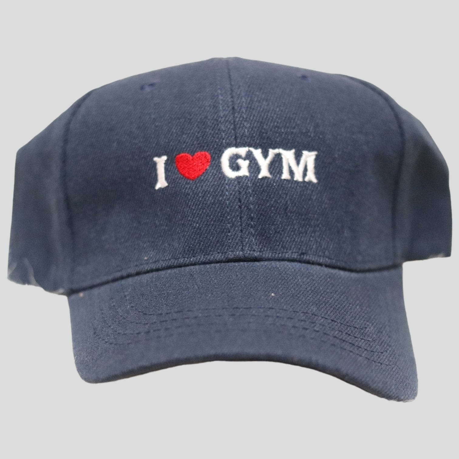Friki sports cap with embroidered message " I Love Gym" - Frikitona Sport Wear