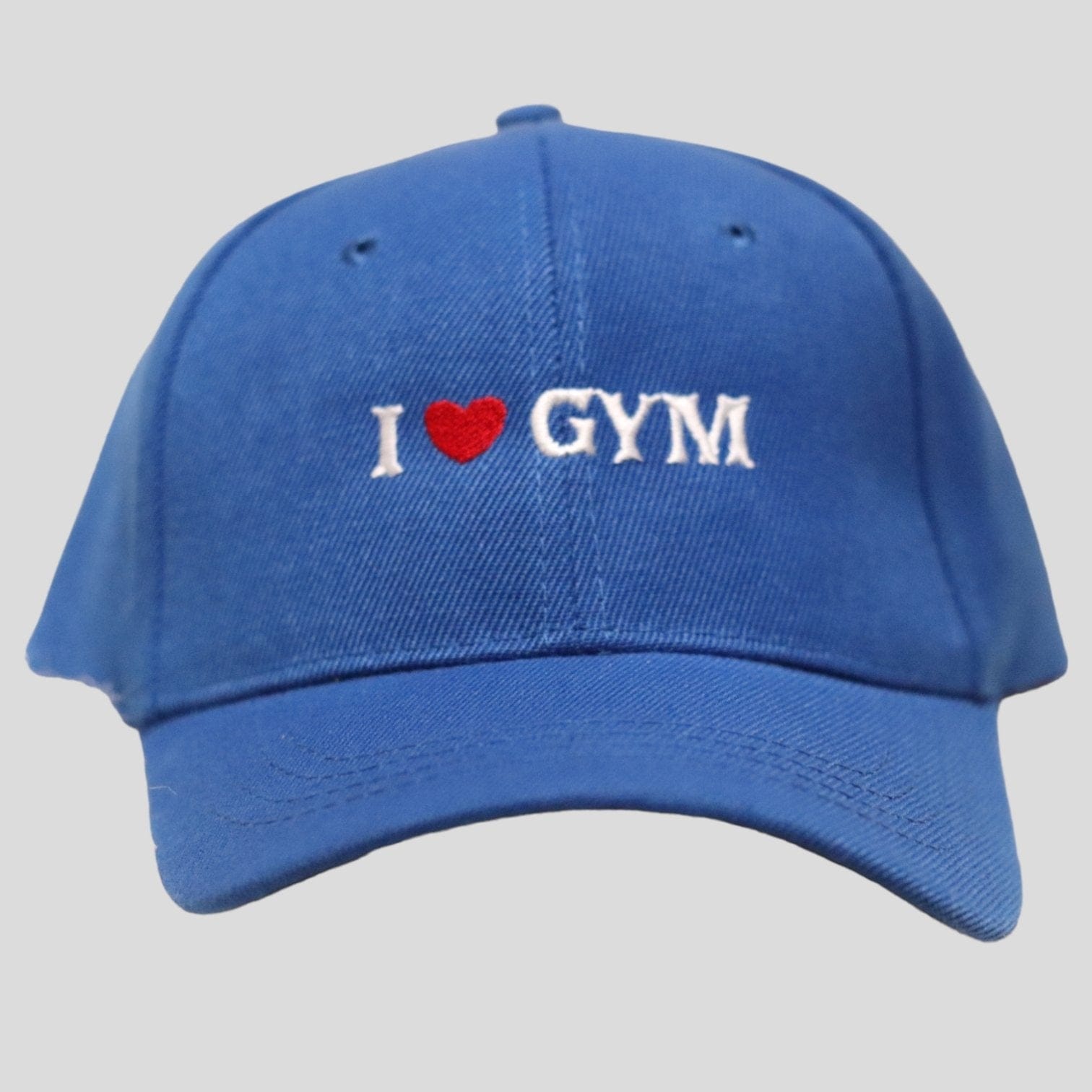 Friki sports cap with embroidered message " I Love Gym" - Frikitona Sport Wear