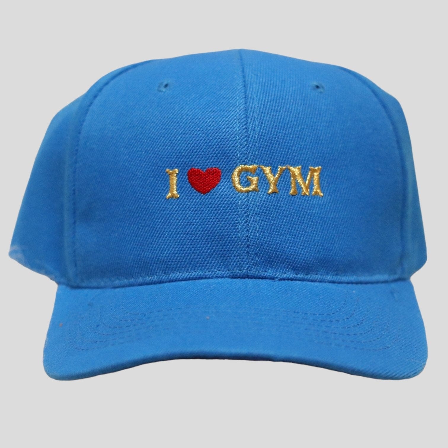 Friki sports cap with embroidered message " I Love Gym" - Frikitona Sport Wear