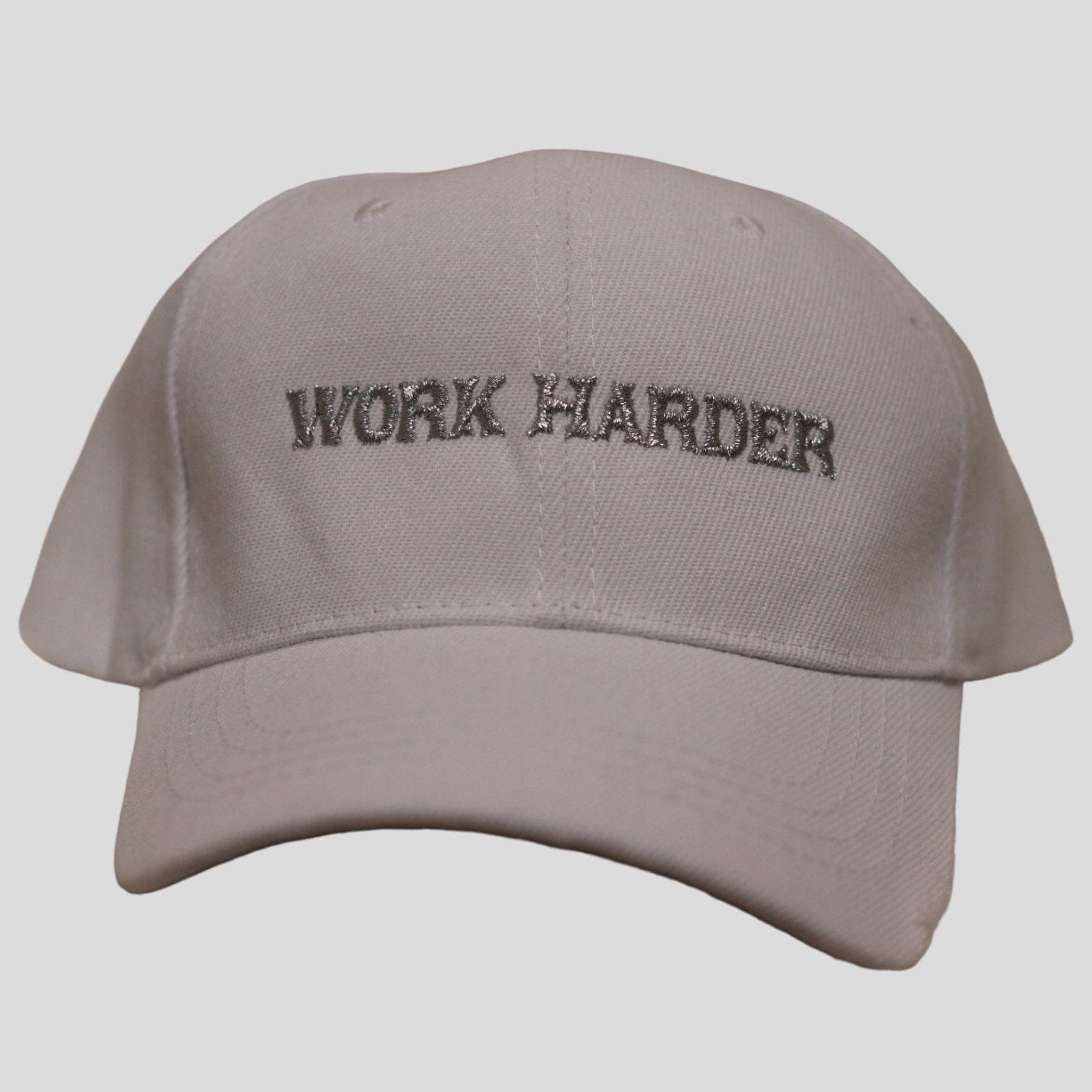 Friki sports cap with embroidered message "Work Harder" - Frikitona Sport Wear
