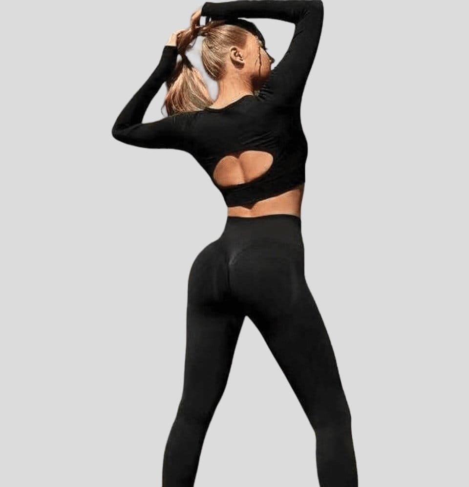 Mamacita yoga set, long sleevees. - Frikitona Sport Wear