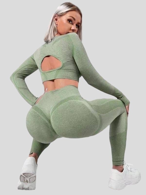 Mamacita yoga set, long sleevees. - Frikitona Sport Wear