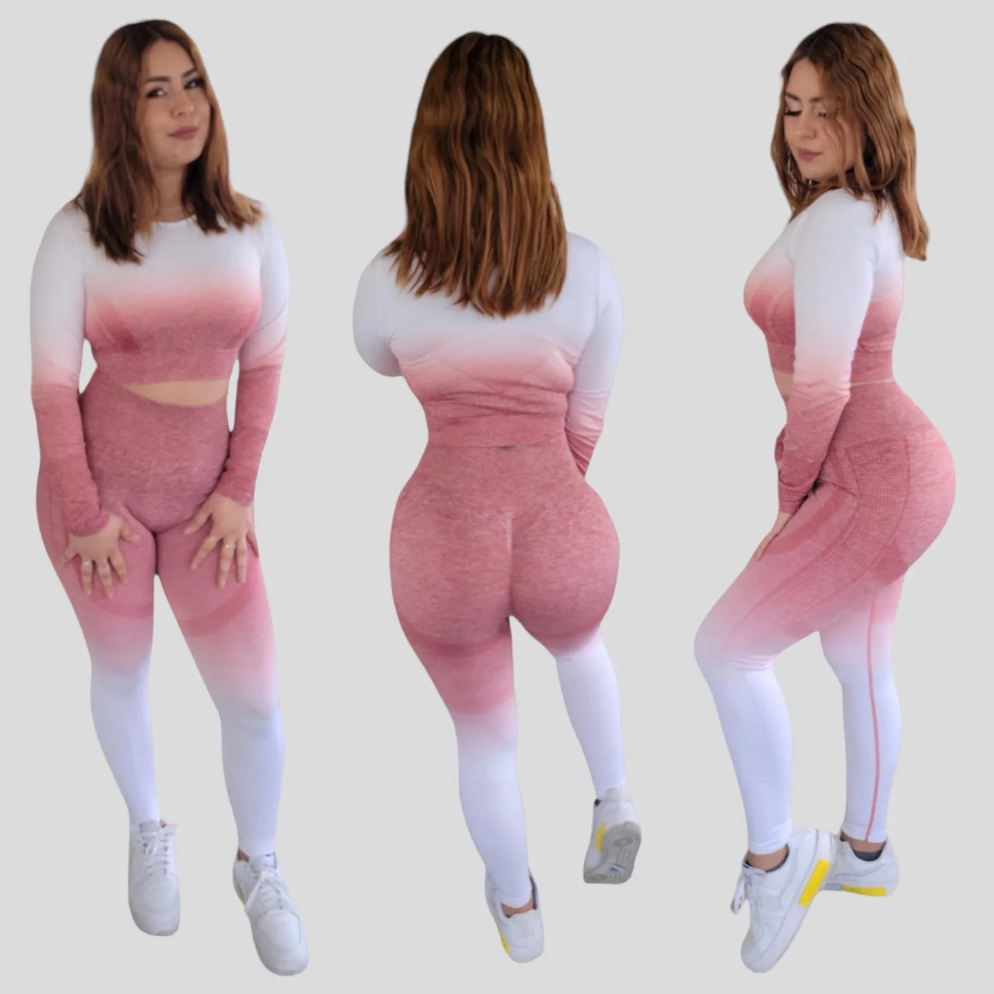 Rainbow women's yoga set - Frikitona Sport Wear
