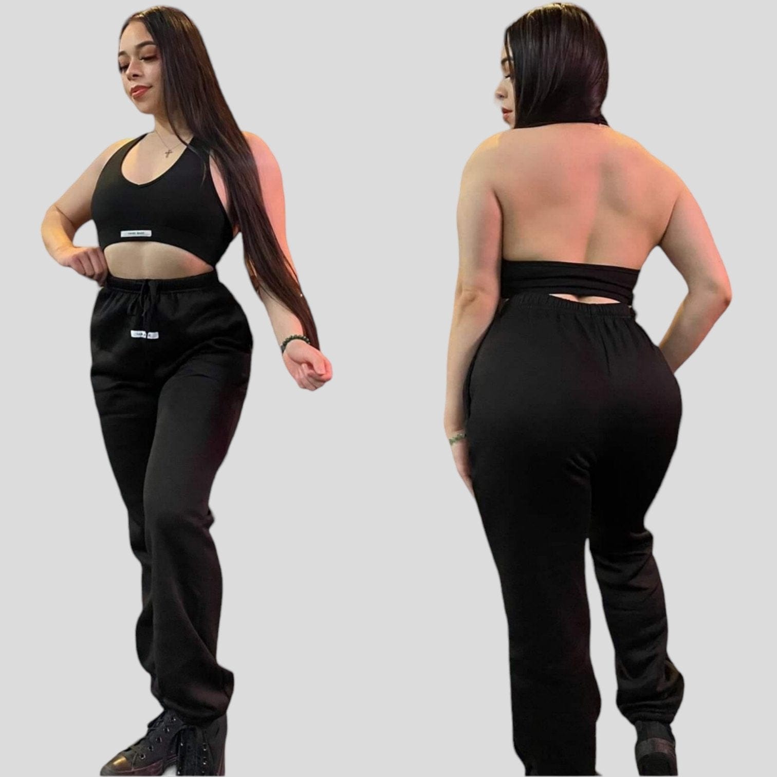 Traje de yoga femenino leonella