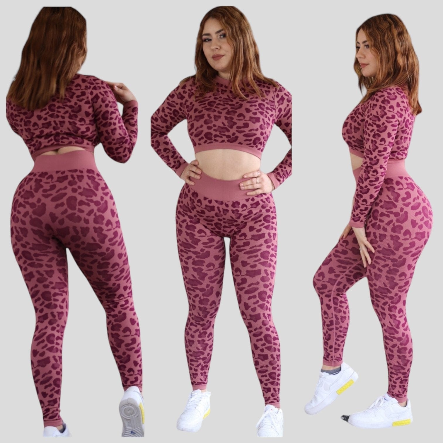 Conjunto mujer leopardos