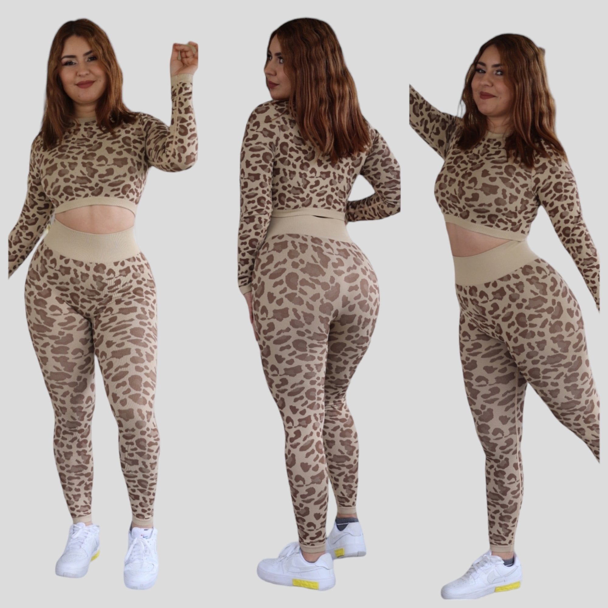 Conjunto mujer leopardos