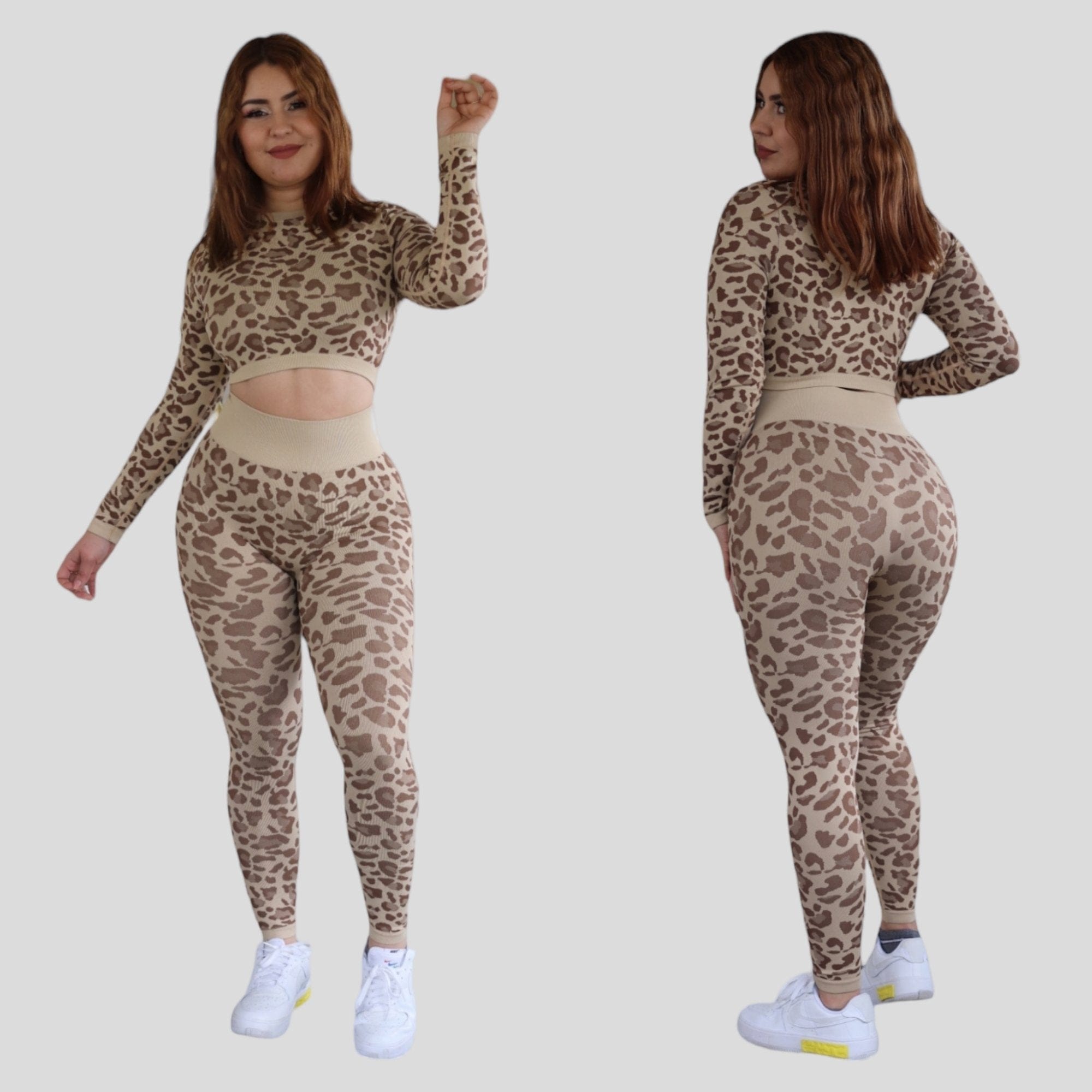 Conjunto mujer leopardos