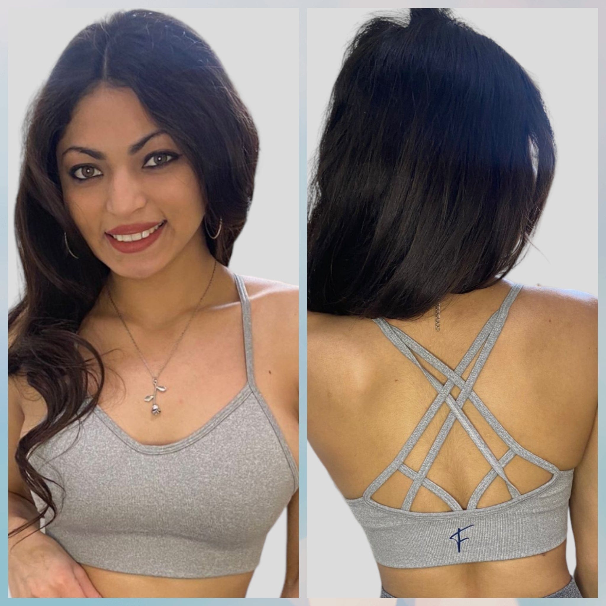 Spiderweb sport bra