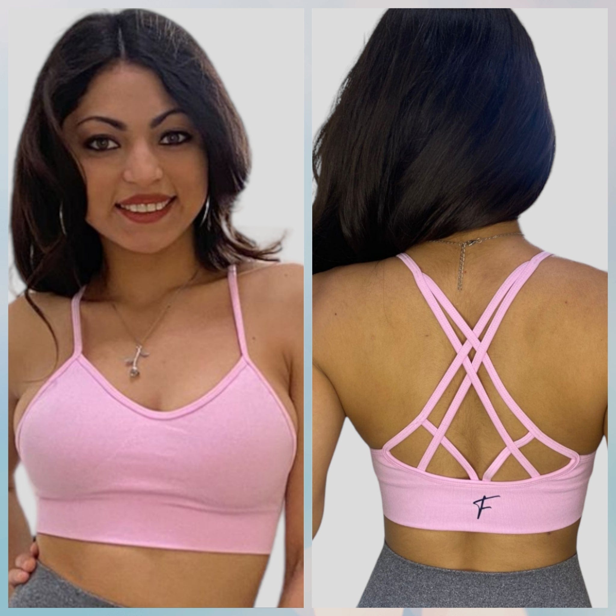 Spiderweb sport bra