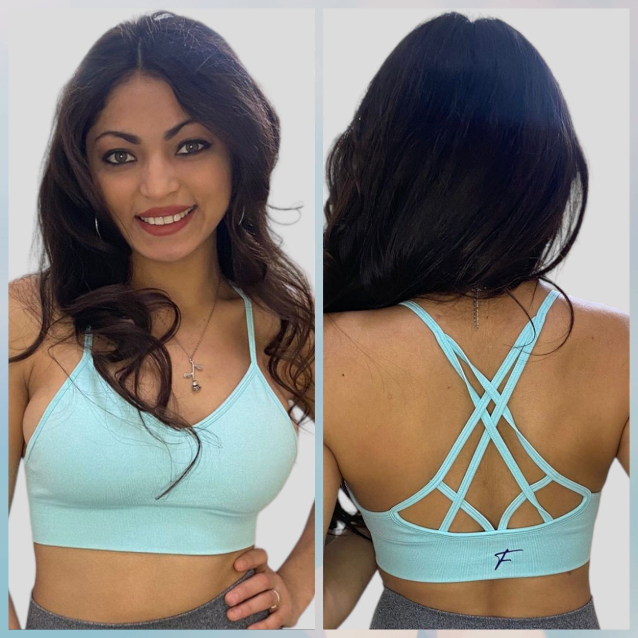 Spiderweb sport bra