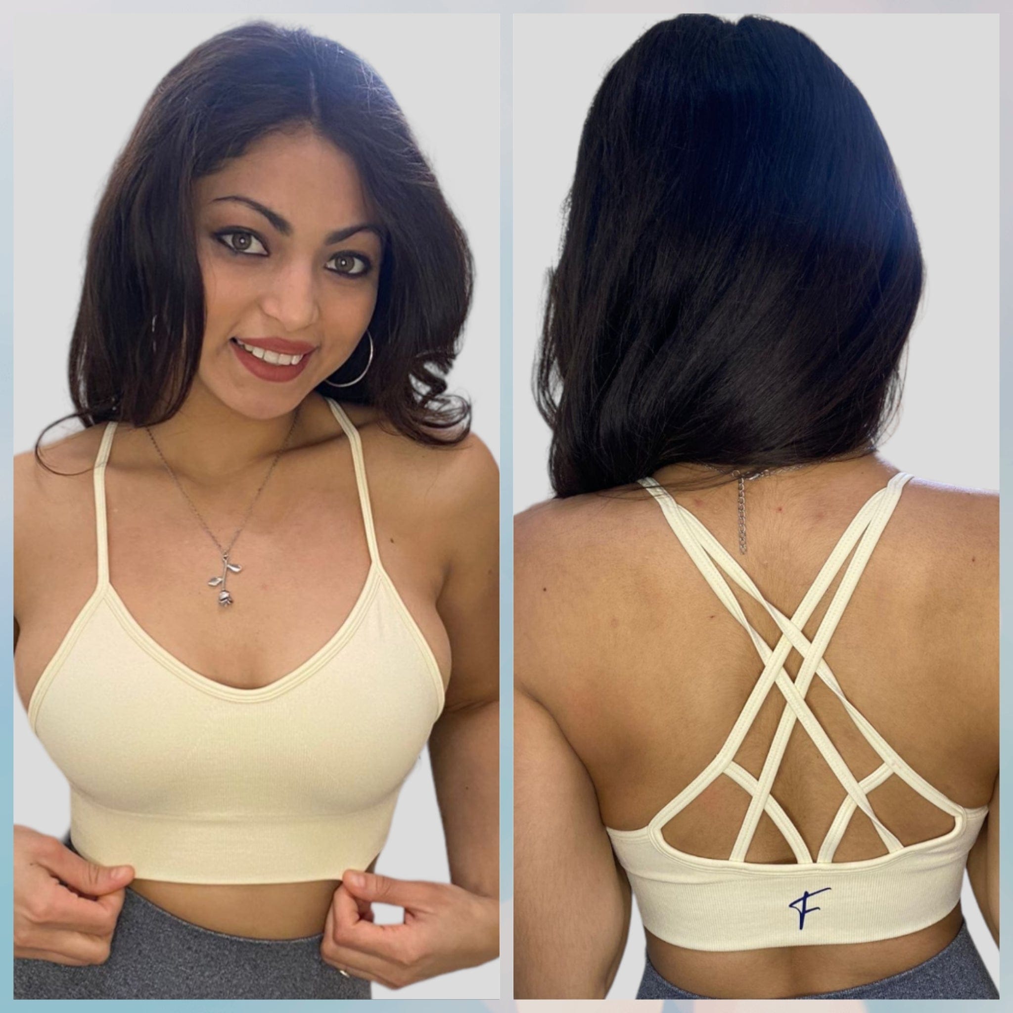 Spiderweb sport bra