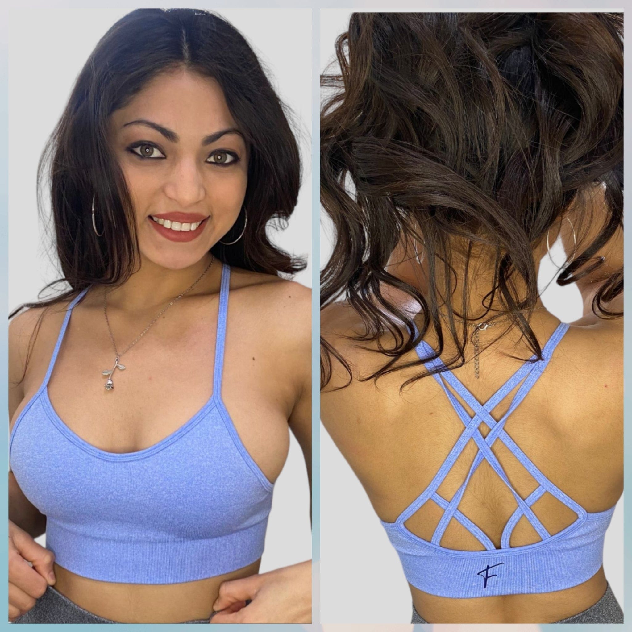 Spiderweb sport bra